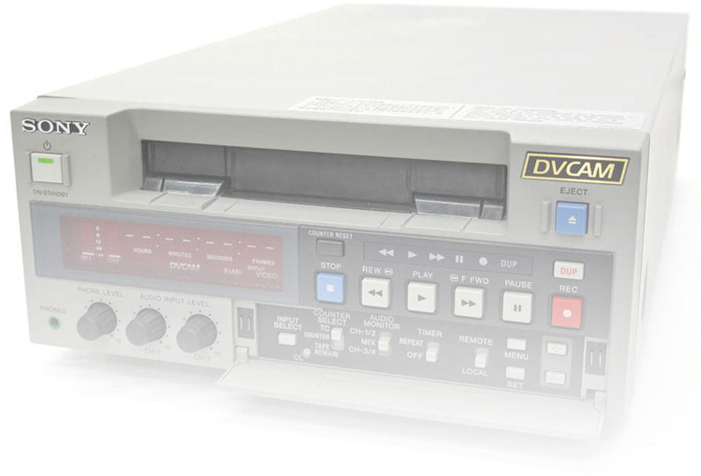 Videoregistratori a nastro xdcam dvcam hdcam 