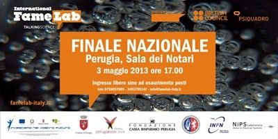 Streaming live evento Famelab finale nazionale 2013 Perugia