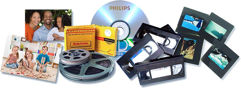 Riversamento Video Professionale: VHS, Super 8, 8mm, 16mm, Video2000,  Betamax