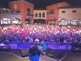 Rocco Hunt jimmy jib service Festivaldichiana 2016