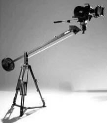 Noleggio Crane Camera mini braccio Jib per riprese mini set pratico e leggero con tripod