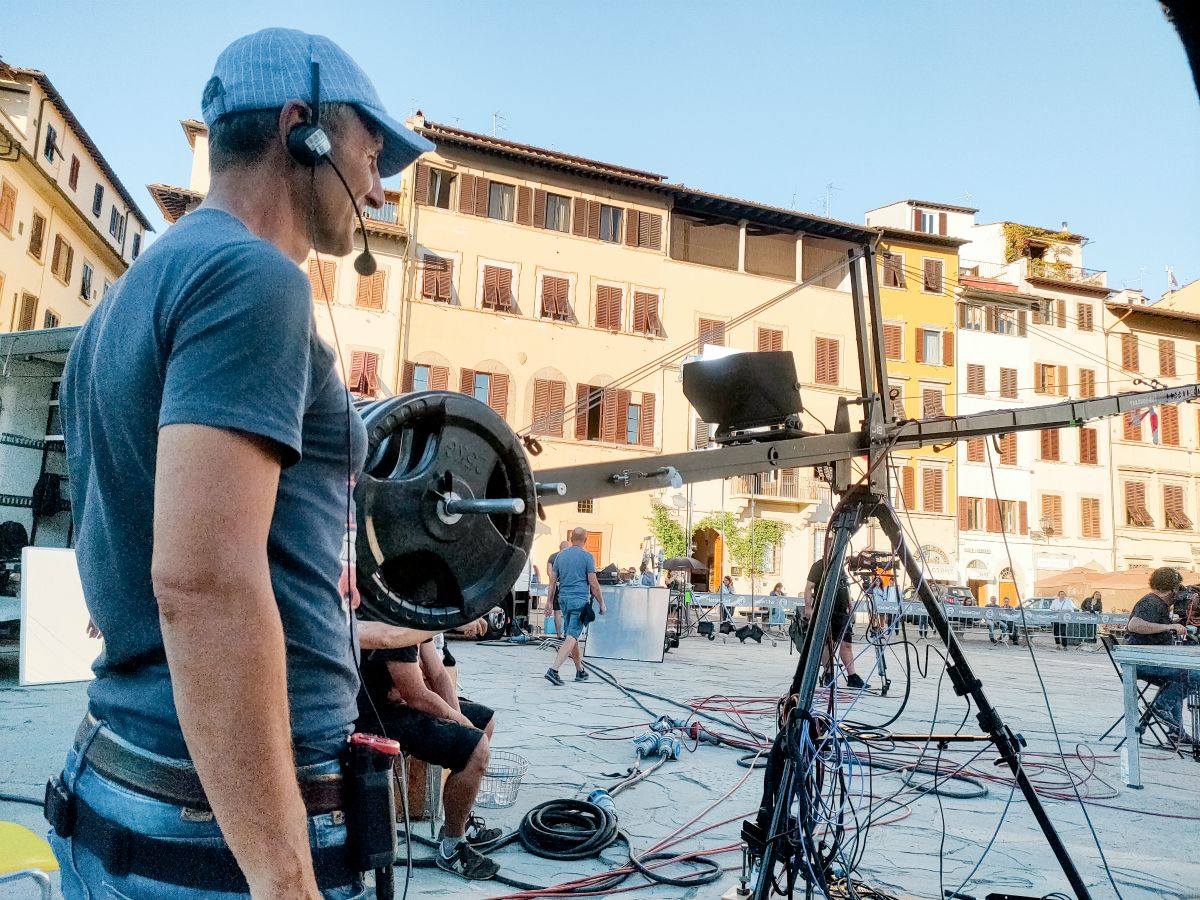 Jimmy jib service in Toscana Livorno e Firenze