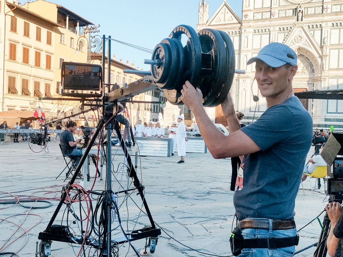 Jimmy jib service in Toscana Livorno e Firenze