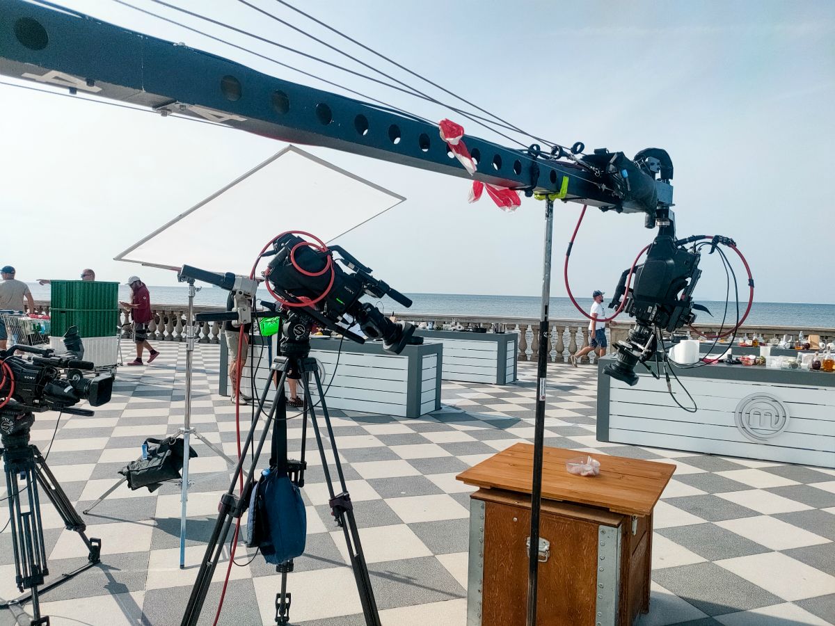 Jimmy jib service in Toscana Livorno e Firenze