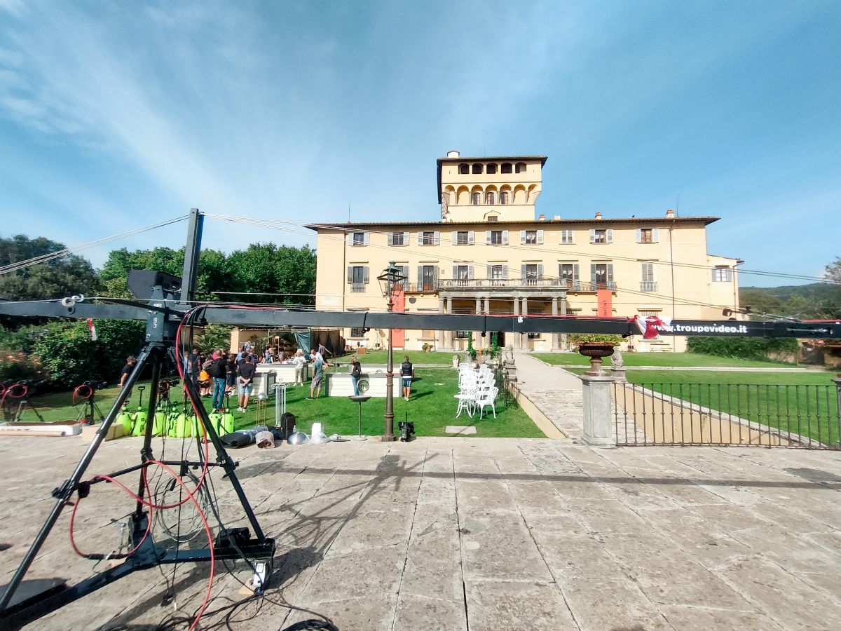 Jimmy jib service in Toscana Livorno e Firenze