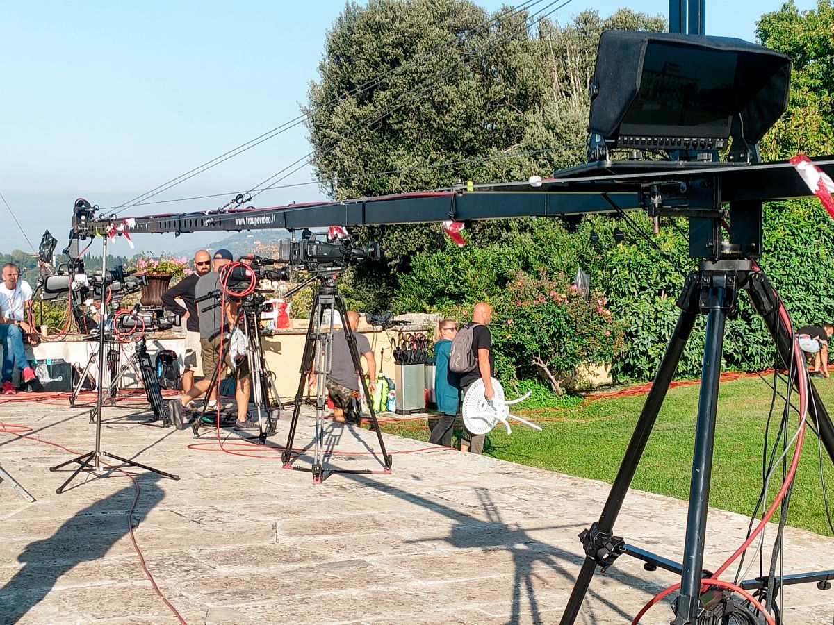 Jimmy jib service in Toscana Livorno e Firenze