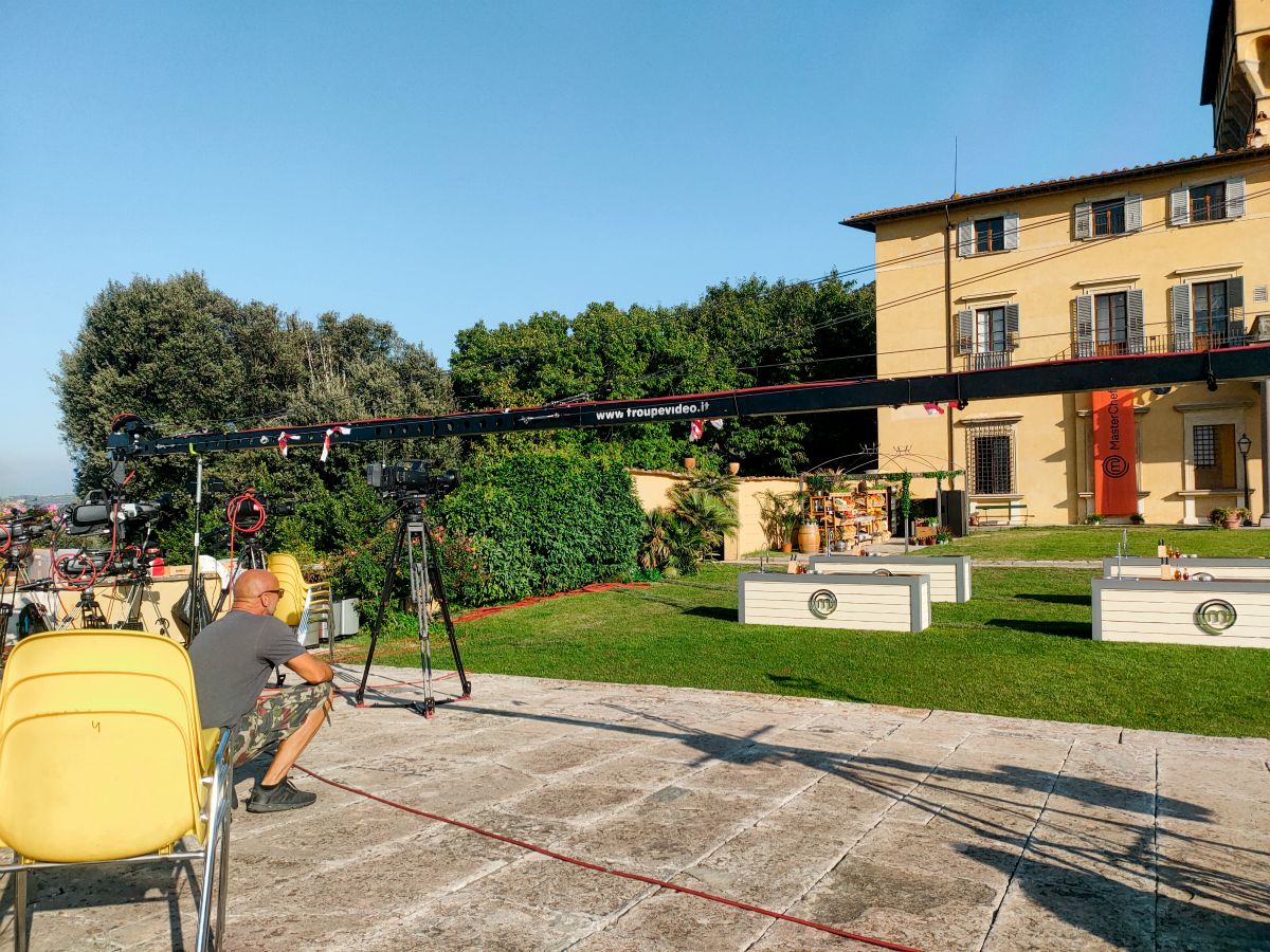 Jimmy jib service in Toscana Livorno e Firenze