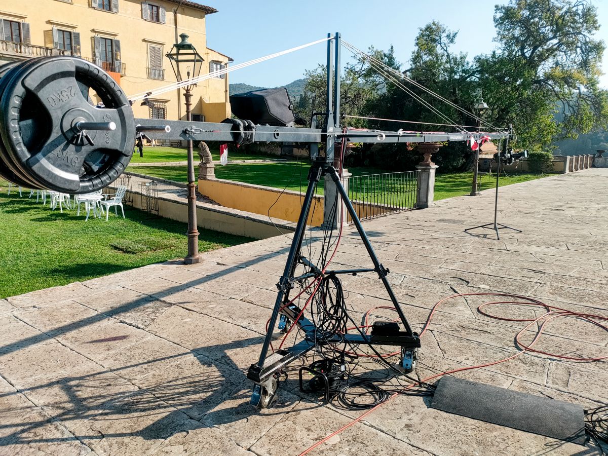 Jimmy jib service in Toscana Livorno e Firenze