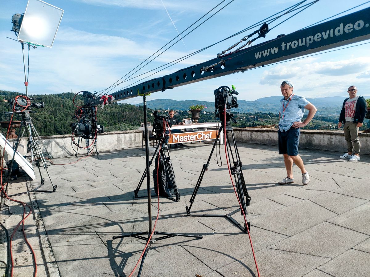 Jimmy jib service in Toscana Livorno e Firenze