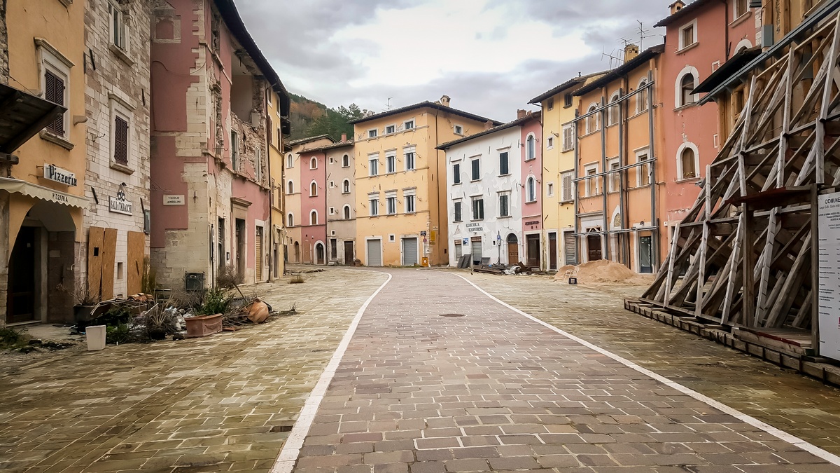 Visso Valnerina Umbria riprese per RaiCom