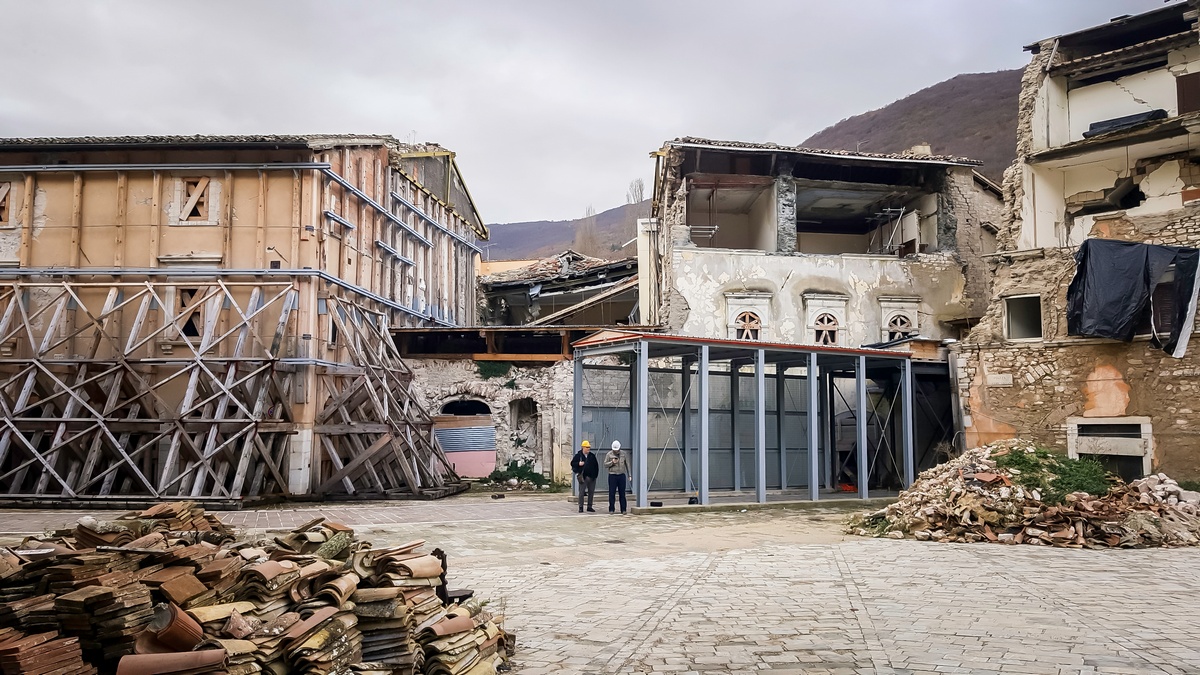 Visso Valnerina Umbria riprese per RaiCom